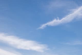 Sky example image for extracting blue and soft neutral palettes